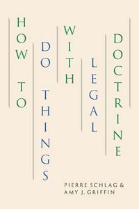 Produktbild: How to Do Things With Legal Doctrine