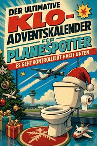 Produktbild: Der ultimative Klo-Adventskalender f&uuml;r Planespotter