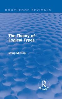 Produktbild: Copi, I: The Theory of Logical Types