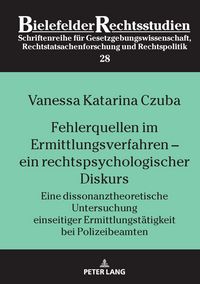 Produktbild: Fehlerquellen im Ermittlungsverfahren &ndash; ein rechtspsychologischer Diskurs