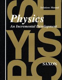 Produktbild: Saxon Physics Solutions Manual