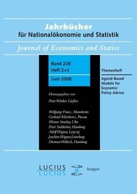 Produktbild: Agent Based Models for Economic Policy Advice