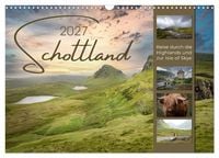 Produktbild: Schottland - Reise durch die Highlands und zur Isle of Skye (Wandkalender 2027 DIN A3 quer), CALVENDO Monatskalender