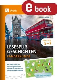 Produktbild: Lesespurgeschichten Englisch Landeskunde 5-7