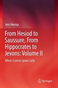 Produktbild: From Hesiod to Saussure, From Hippocrates to Jevons: Volume II