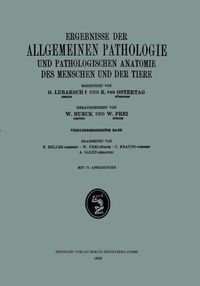Produktbild: Ergebnisse der Allgemeinen Pathologie und Pathologischen Anatomie des Menschen und der Tiere