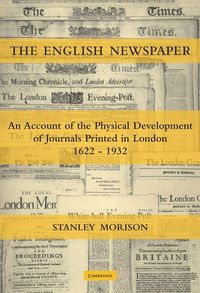Produktbild: The English Newspaper, 1622 1932