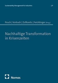 Produktbild: Nachhaltige Transformation in Krisenzeiten