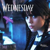 Produktbild: Wednesday 2026 Wall Calendar (Includes Stickers)