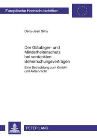 Produktbild: Der Glaeubiger- und Minderheitenschutz bei verdeckten Beherrschungsvertraegen