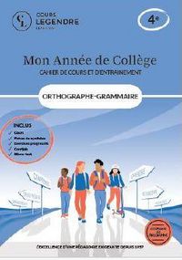 Produktbild: Mon Annee de College; Orthographe Grammaire Cahier de Cours et D