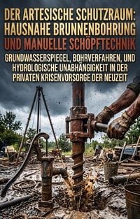 Produktbild: Der artesische Schutzraum: Hausnahe Brunnenbohrung und manuelle Sch&ouml;pftechnik