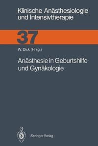 Produktbild: An&auml;sthesie in Geburtshilfe und Gyn&auml;kologie