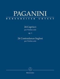 Bild vom Artikel Paganini, N: 24 Capricci op. 1 per Violino Solo vom Autor Niccolò Paganini