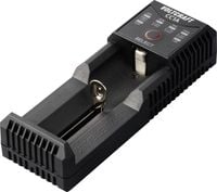 Produktbild: VOLTCRAFT CC1A Rundzellen-Ladeger&auml;t NiMH, LiIon, LiFePO, NiCd Mignon (AA), Micro (AAA), Baby (C), 10440, 10500, 12500, 12650
