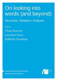 Produktbild: On looking into words (and beyond)