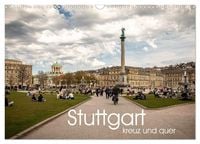 Produktbild: Stuttgart kreuz und quer (Wandkalender 2027 DIN A3 quer), CALVENDO Monatskalender