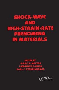 Produktbild: Meyers: Shock Wave and High-Strain-Rate Phenomena in Materia