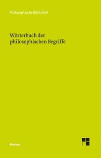 Produktbild: W&ouml;rterbuch der philosophischen Begriffe