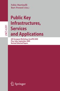 Produktbild: Public Key Infrastructures, Services and Applications