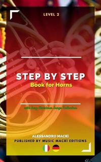 Produktbild: STEP by STEP Book for Horns Level 2 Italian/German