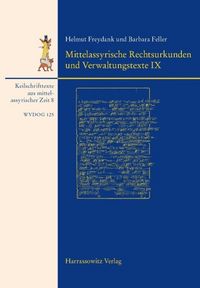 Produktbild: Keilschrifttexte aus mittelassyrischer Zeit / Mittelassyrische Rechtsurkunden und Verwaltungstexte IX