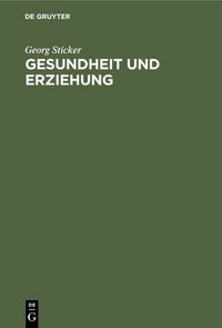 Produktbild: Gesundheit und Erziehung