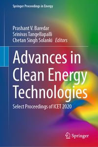 Produktbild: Advances in Clean Energy Technologies
