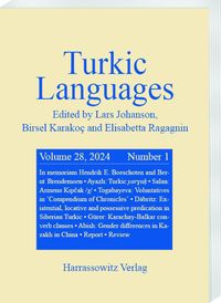 Produktbild: Turkic Languages 28 (2024) 1