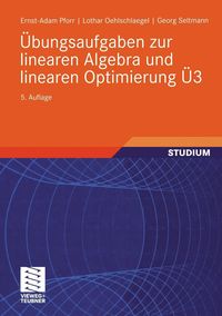 Produktbild: &Uuml;bungsaufgaben zur linearen Algebra und linearen Optimierung &Uuml;3