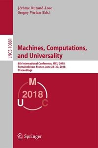 Produktbild: Machines, Computations, and Universality