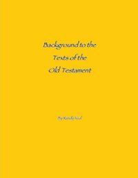 Produktbild: Backgrounds to the Text of the Old Testament