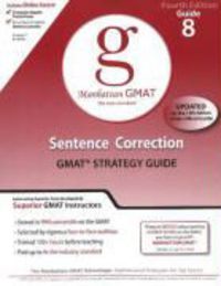 Produktbild: Sentence Correction GMAT Strategy Guide