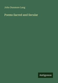 Produktbild: Poems Sacred and Secular