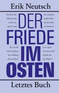 Produktbild: Der Friede im Osten