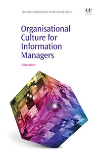 Produktbild: Organisational Culture for Information Managers
