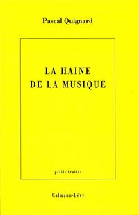 Produktbild: La haine de la musique