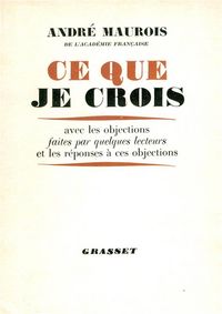 Produktbild: Ce que je crois
