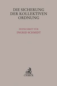 Produktbild: Die Sicherung der kollektiven Ordnung