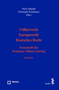 Produktbild: V&ouml;lkerrecht &ndash; Europarecht &ndash; Deutsches Recht
