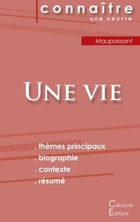 Produktbild: Fiche de lecture Une vie de Maupassant (Analyse litt&eacute;raire de r&eacute;f&eacute;rence et r&eacute;sum&eacute; complet)
