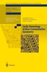 Produktbild: Cyclic Homology in Non-Commutative Geometry
