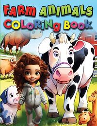Produktbild: Farm Animals Coloring Book For Kids