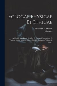 Produktbild: Eclogae Physicae Et Ethicae