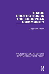 Produktbild: Trade Protection in the European Community
