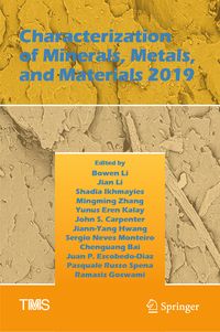 Produktbild: Characterization of Minerals, Metals, and Materials 2019