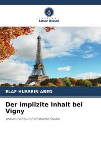 Produktbild: Der implizite Inhalt bei Vigny