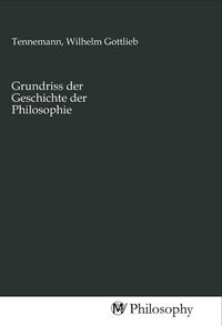 Produktbild: Grundriss der Geschichte der Philosophie