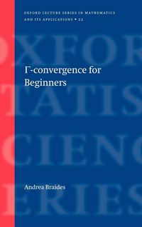 Produktbild: Gamma-Convergence for Beginners