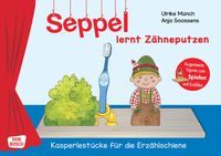 Produktbild: Seppel lernt Z&auml;hneputzen. Erz&auml;hlschienen-Figurenset